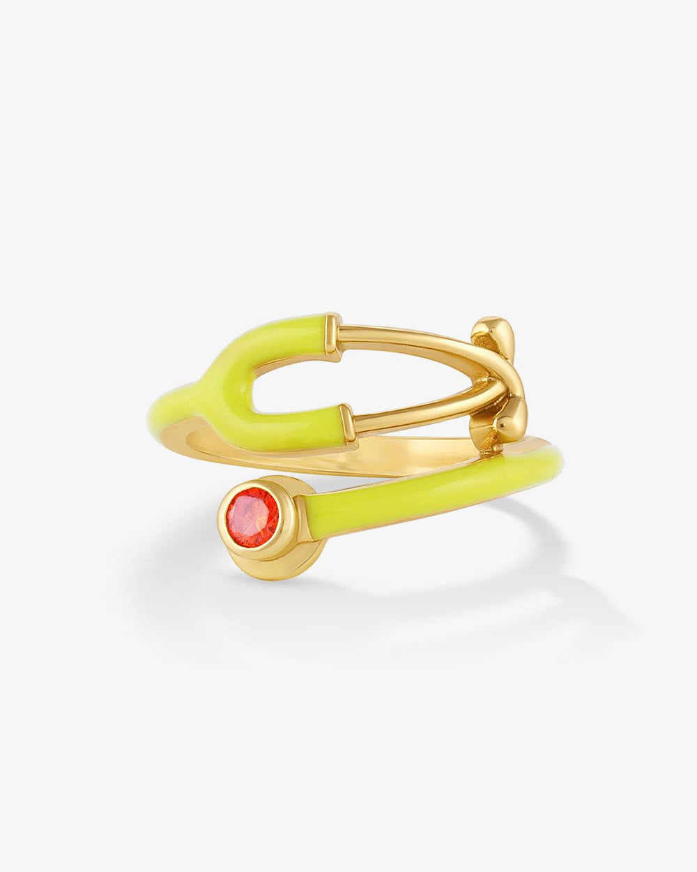 Stethoscope Enamel Ring
